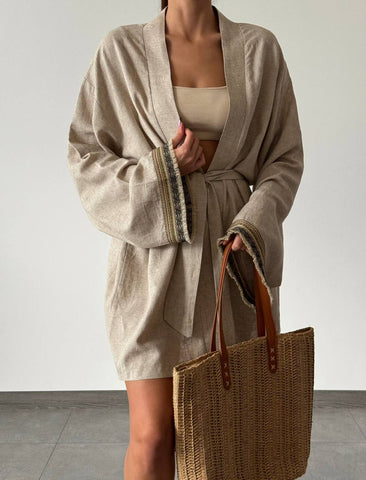 Kimono en lin